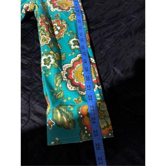 Isaac Mizarhi Live Top Womens Size 2X Multicolor Button-Down Cotton Blend Jacket - Picture 9 of 10
